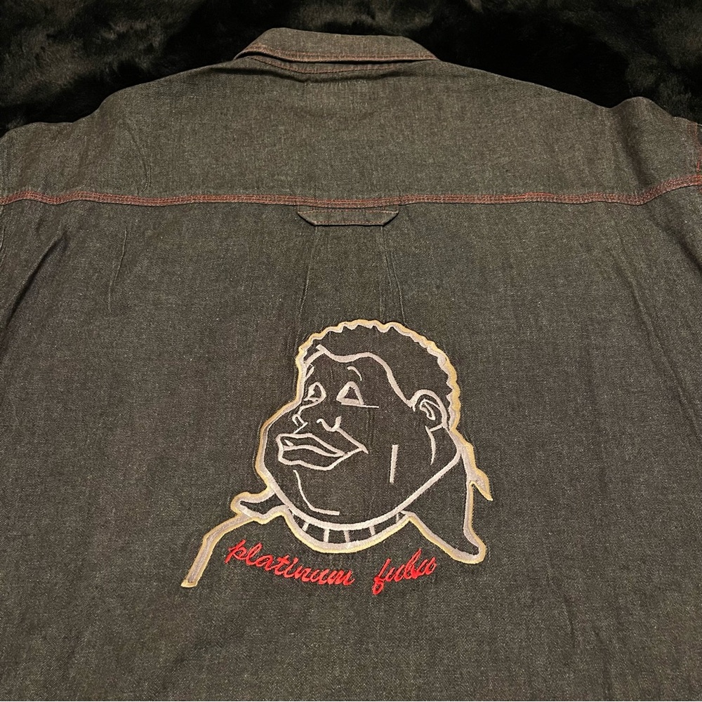 Vintage Platinum FUBU with Embroidered Fat Albert Logo